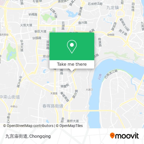 九宫庙街道 map