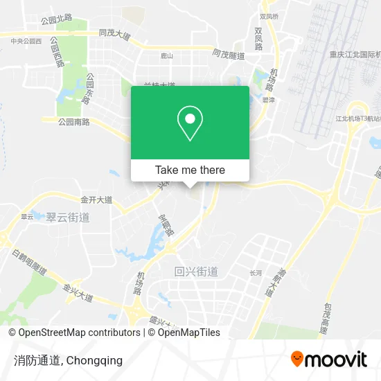 消防通道 map