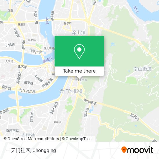一天门社区 map