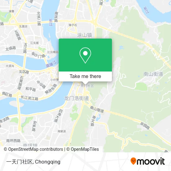 一天门社区 map