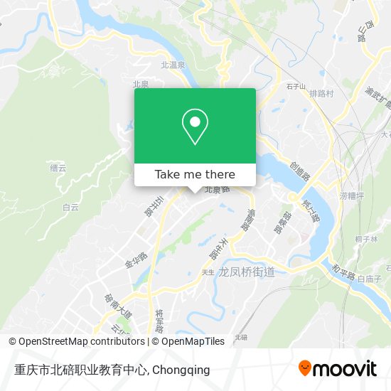重庆市北碚职业教育中心 map