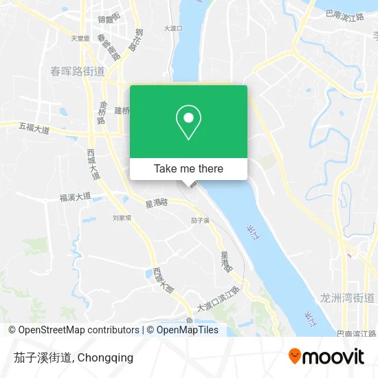 茄子溪街道 map