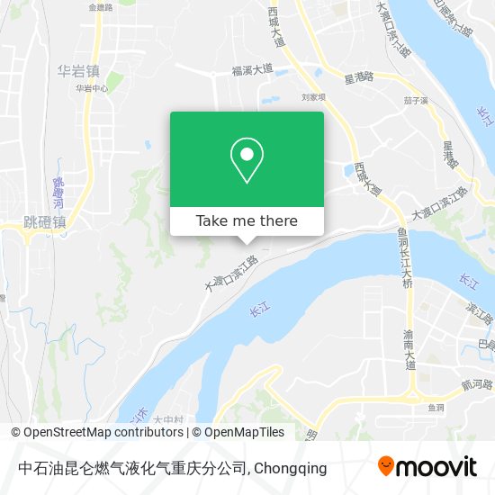 中石油昆仑燃气液化气重庆分公司 map