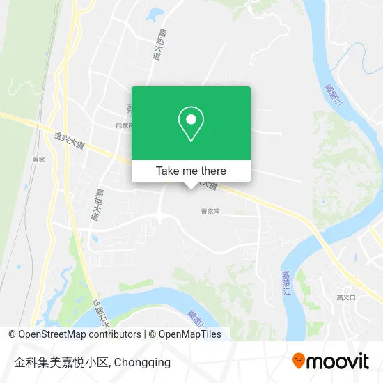 金科集美嘉悦小区 map