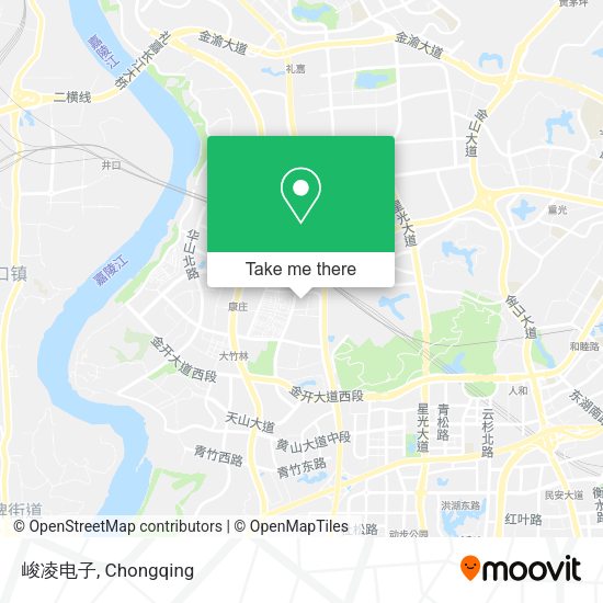 峻凌电子 map