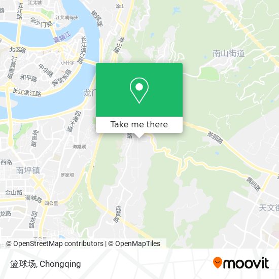 篮球场 map