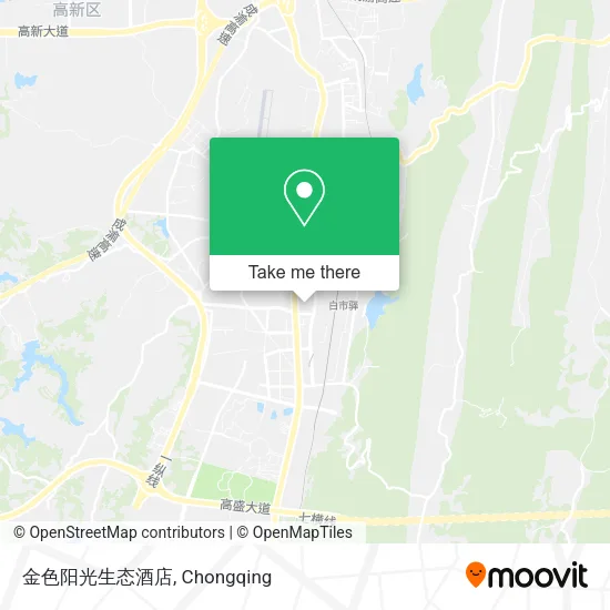 金色阳光生态酒店 map