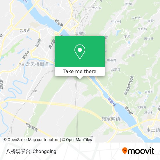 八桥观景台 map