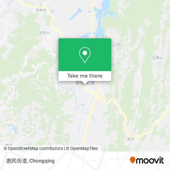 惠民街道 map