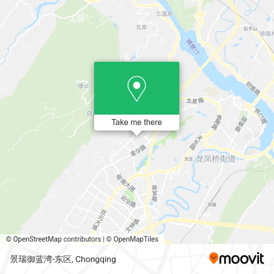 景瑞御蓝湾-东区 map