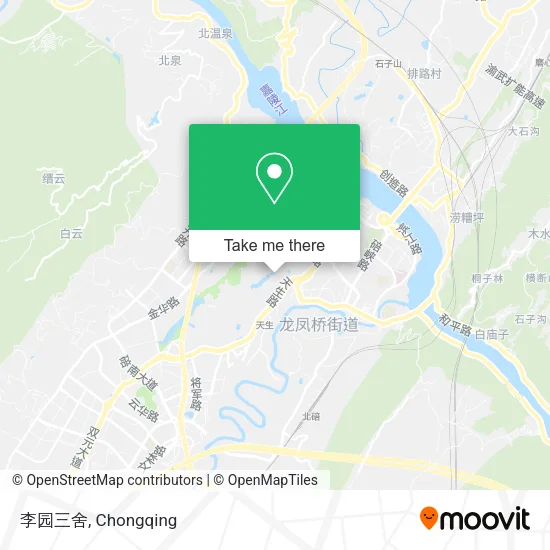 李园三舍 map
