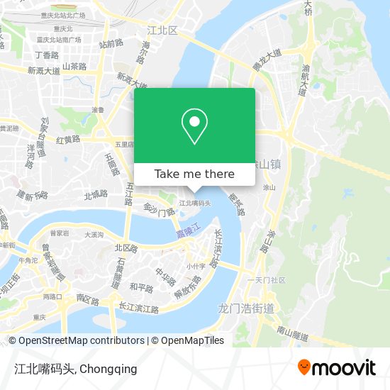 江北嘴码头 map