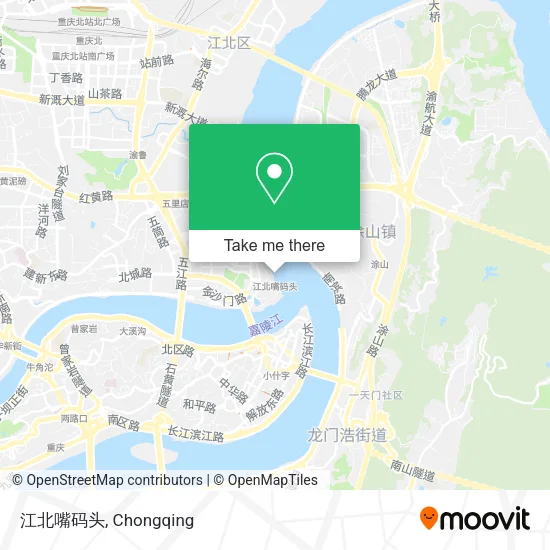 江北嘴码头 map