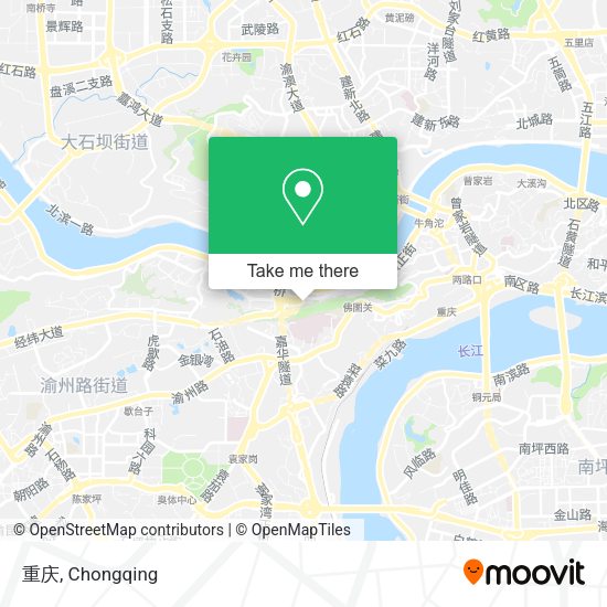 重庆 map