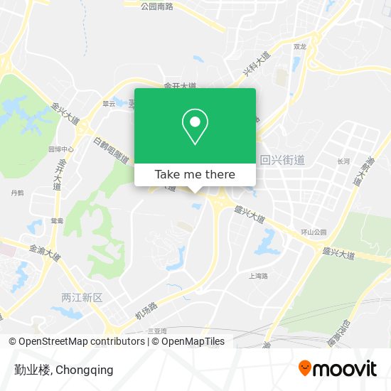 勤业楼 map