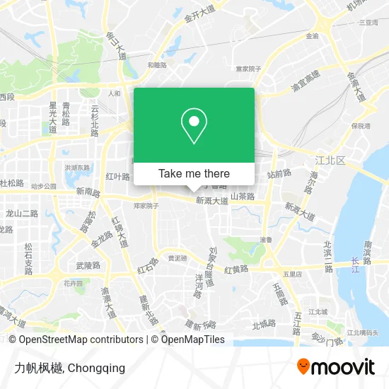力帆枫樾 map