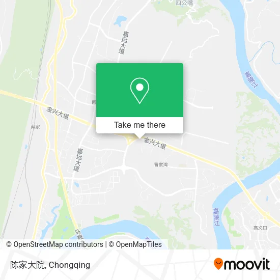 陈家大院 map