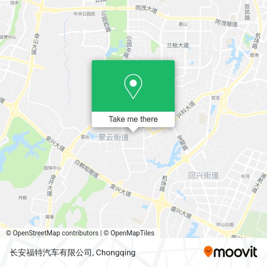 长安福特汽车有限公司 map
