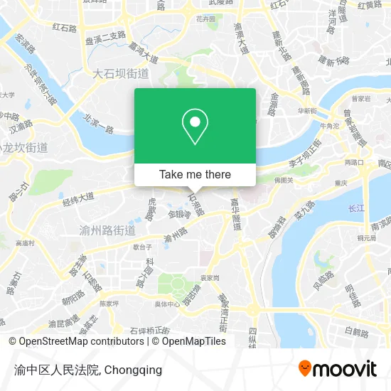 渝中区人民法院 map
