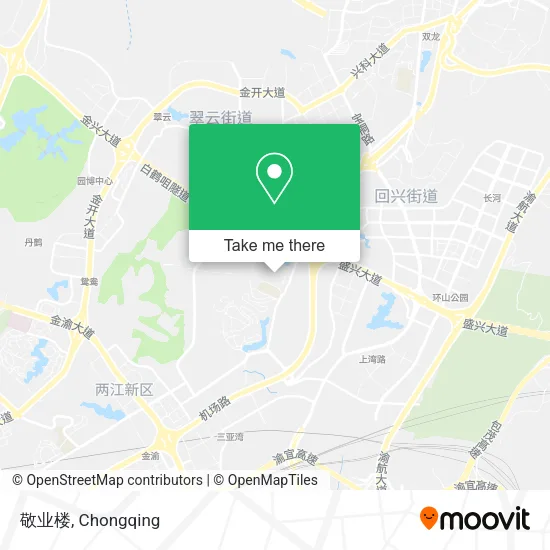 敬业楼 map