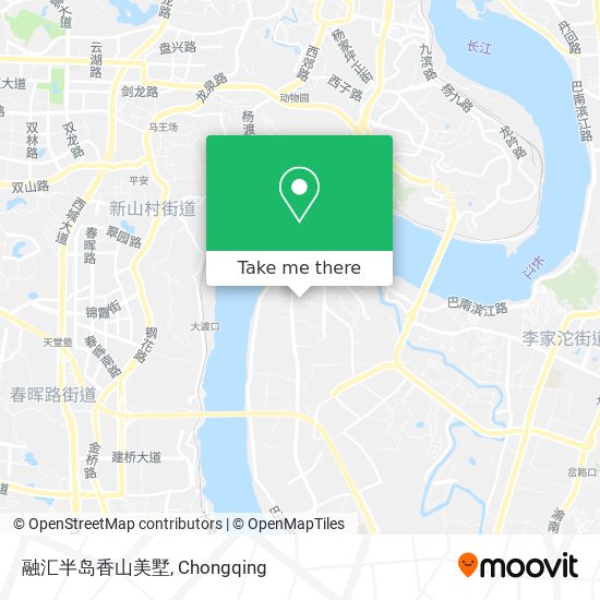融汇半岛香山美墅 map