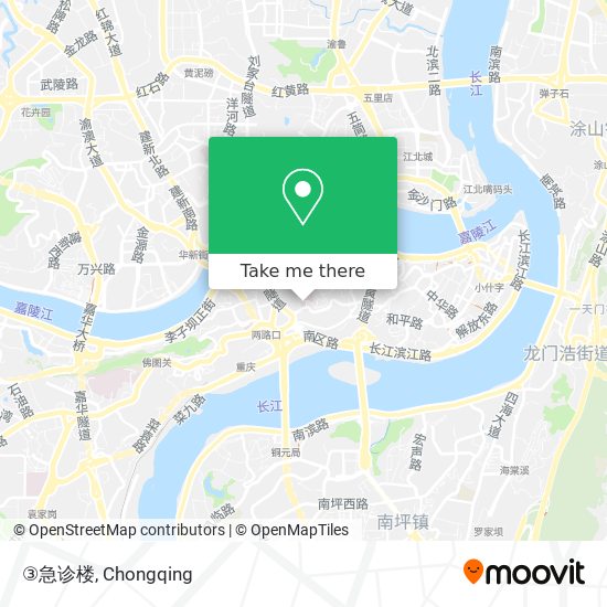 ③急诊楼 map
