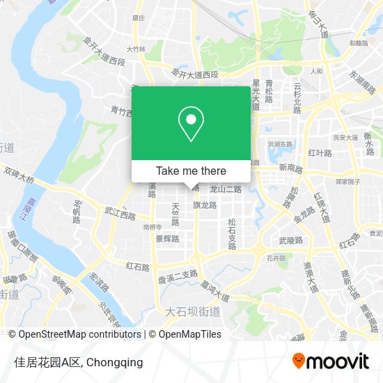 佳居花园A区 map