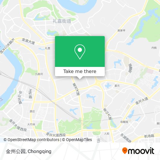 金州公园 map