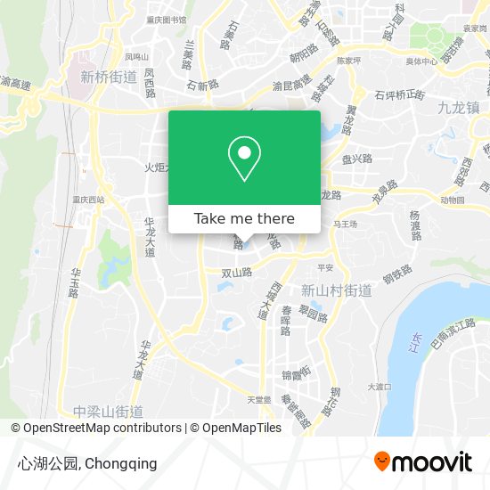 心湖公园 map