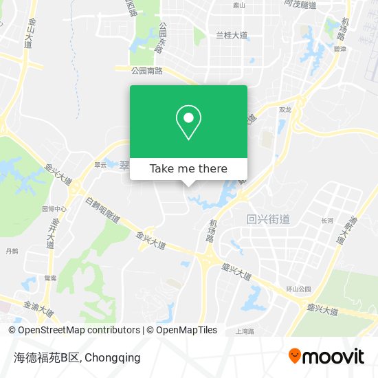 海德福苑B区 map