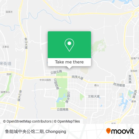鲁能城中央公馆二期 map