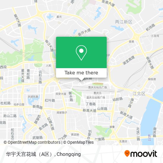 华宇天宫花城（A区） map