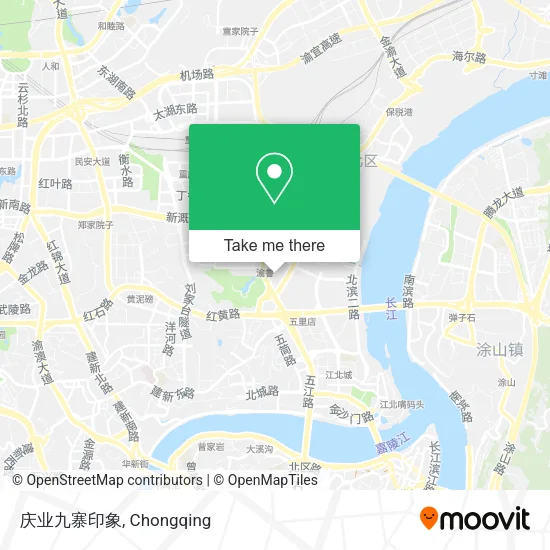 庆业九寨印象 map
