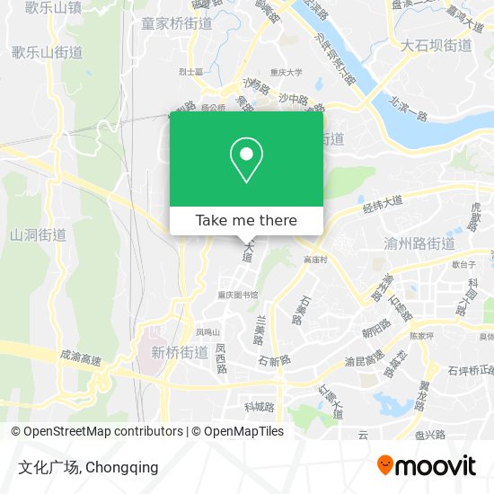 文化广场 map