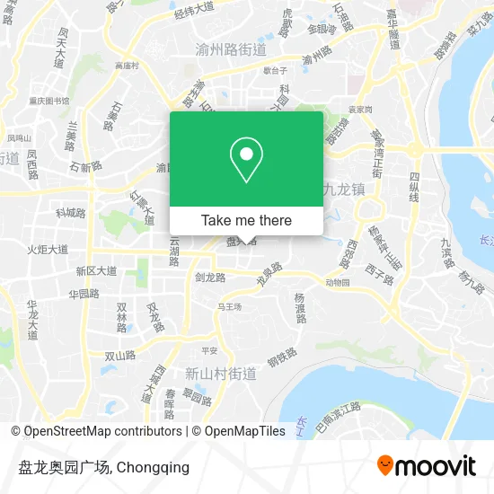 盘龙奥园广场 map