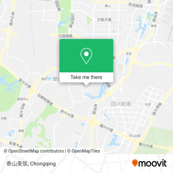 香山美筑 map