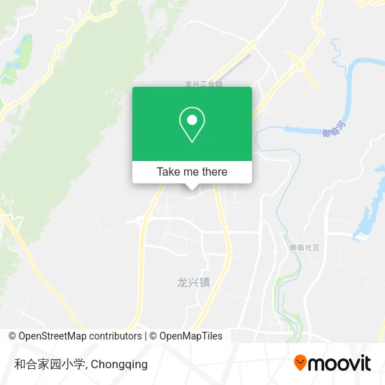 和合家园小学 map