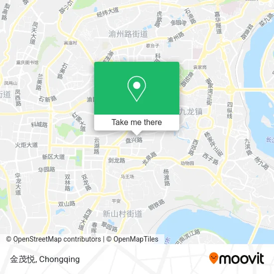 金茂悦 map