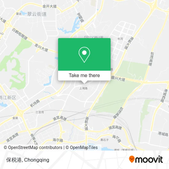 保税港 map