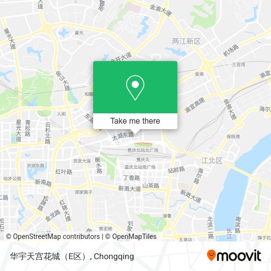 华宇天宫花城（E区） map