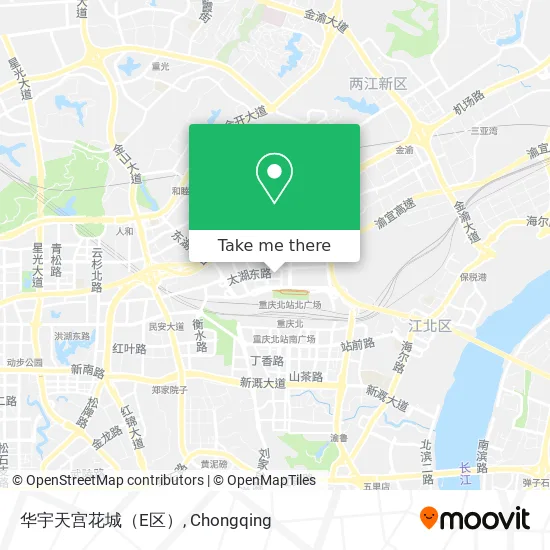 华宇天宫花城（E区） map