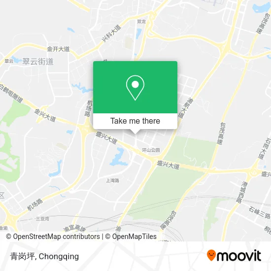 青岗坪 map