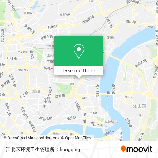 江北区环境卫生管理所 map