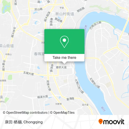 康田·栖樾 map