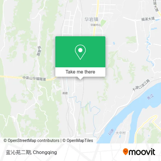 蓝沁苑二期 map