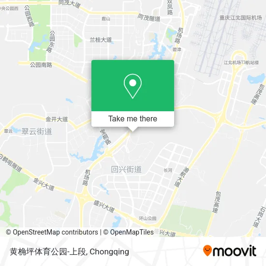 黄桷坪体育公园-上段 map