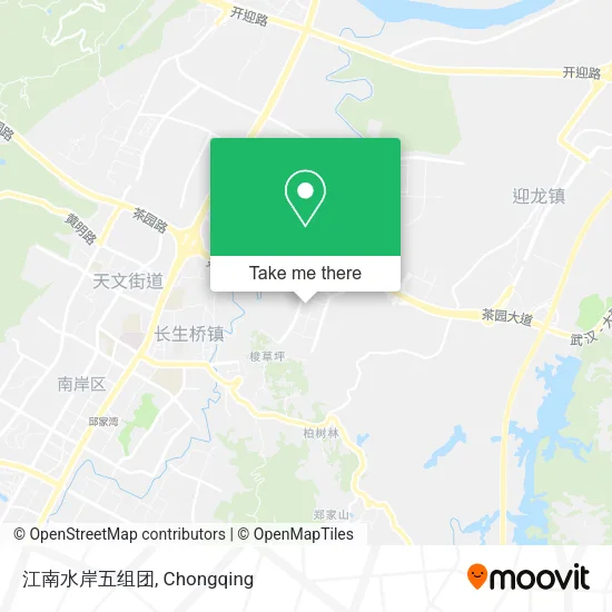 江南水岸五组团 map