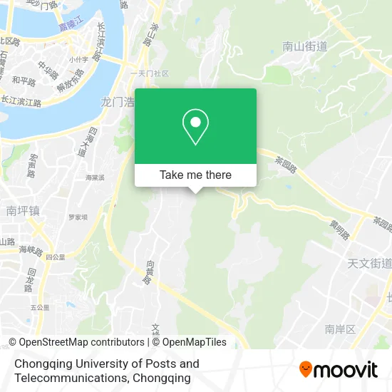 Chongqing University of Posts and Telecommunications map
