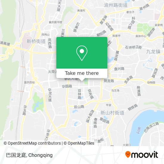 巴国龙庭 map