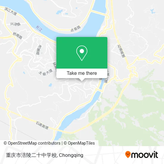 重庆市涪陵二十中学校 map
